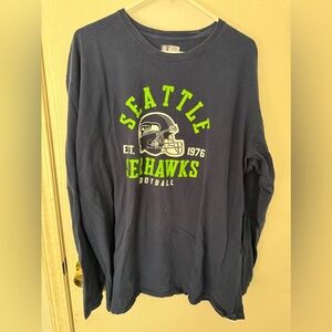 Seattle Seahawks football- men’s long sleeved shirt size 3xl